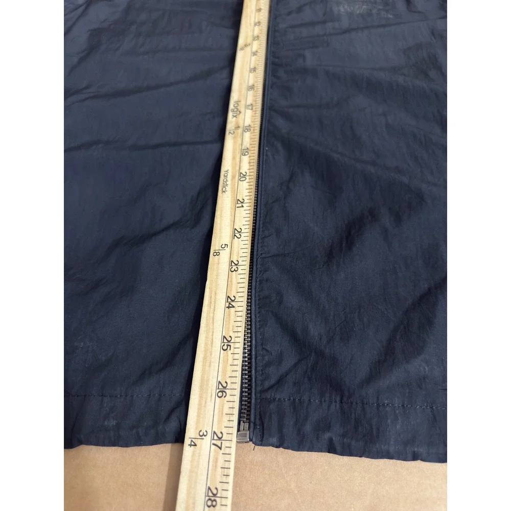 Burberry London Mens Navy Blue Windbreaker Jacket Prorsum Knight Logo XXL